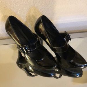 Charlotte Rousse size 9 black patent leather
